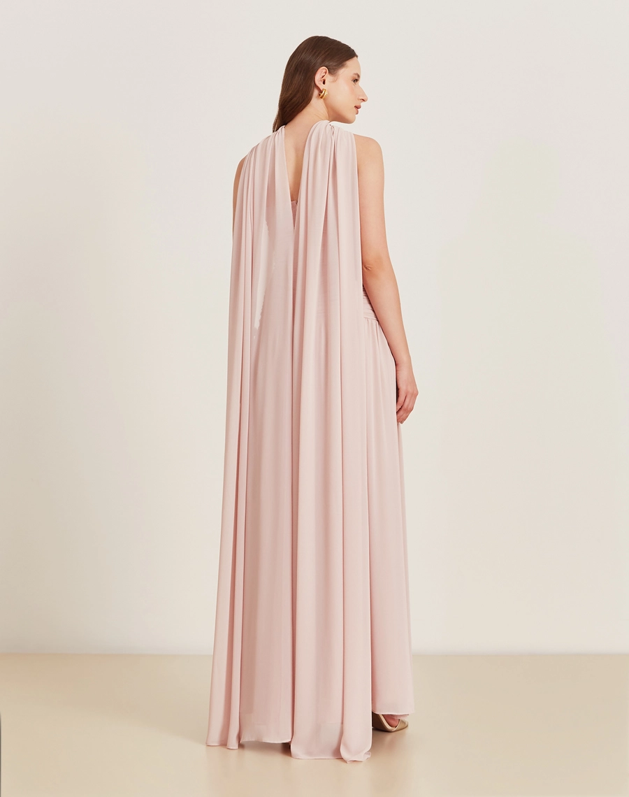 O Vestido Longo Lana é uma pela elegante e marcante a esolha ideal para se sentir elegante e sofisticada!