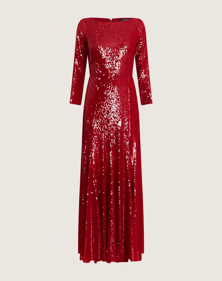 O Vestido Longo Elisa é confeccionado em paetê bordado. É a escolha perfeita para quem busca conforto e estilo, sem perder a elegância, sendo ideal para bailes de gala ou qualquer evento que exija uma roupa com muito brilho e sofisticação.
