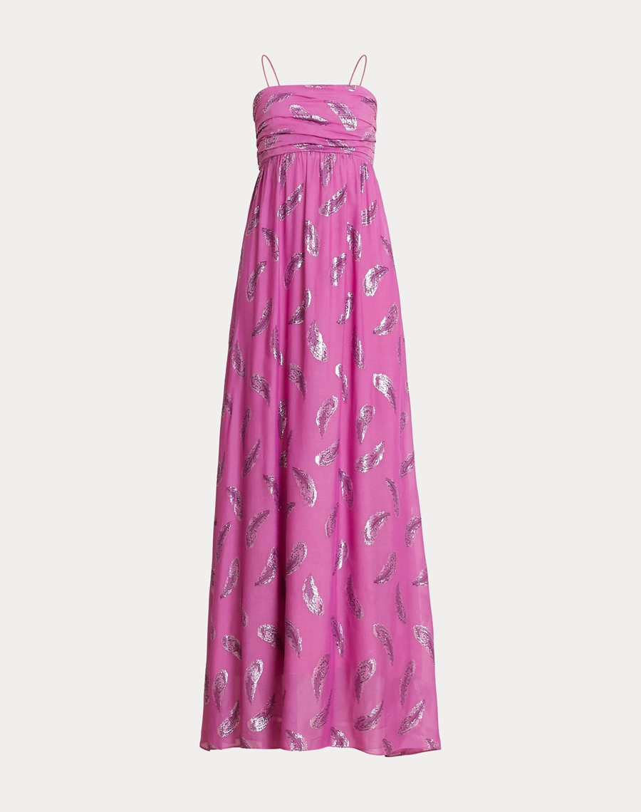 O Vestido Longo Paloma é confeccionado em viscose com toque de seda, um tecido leve, macio e de excelente fluidez. <BR/>