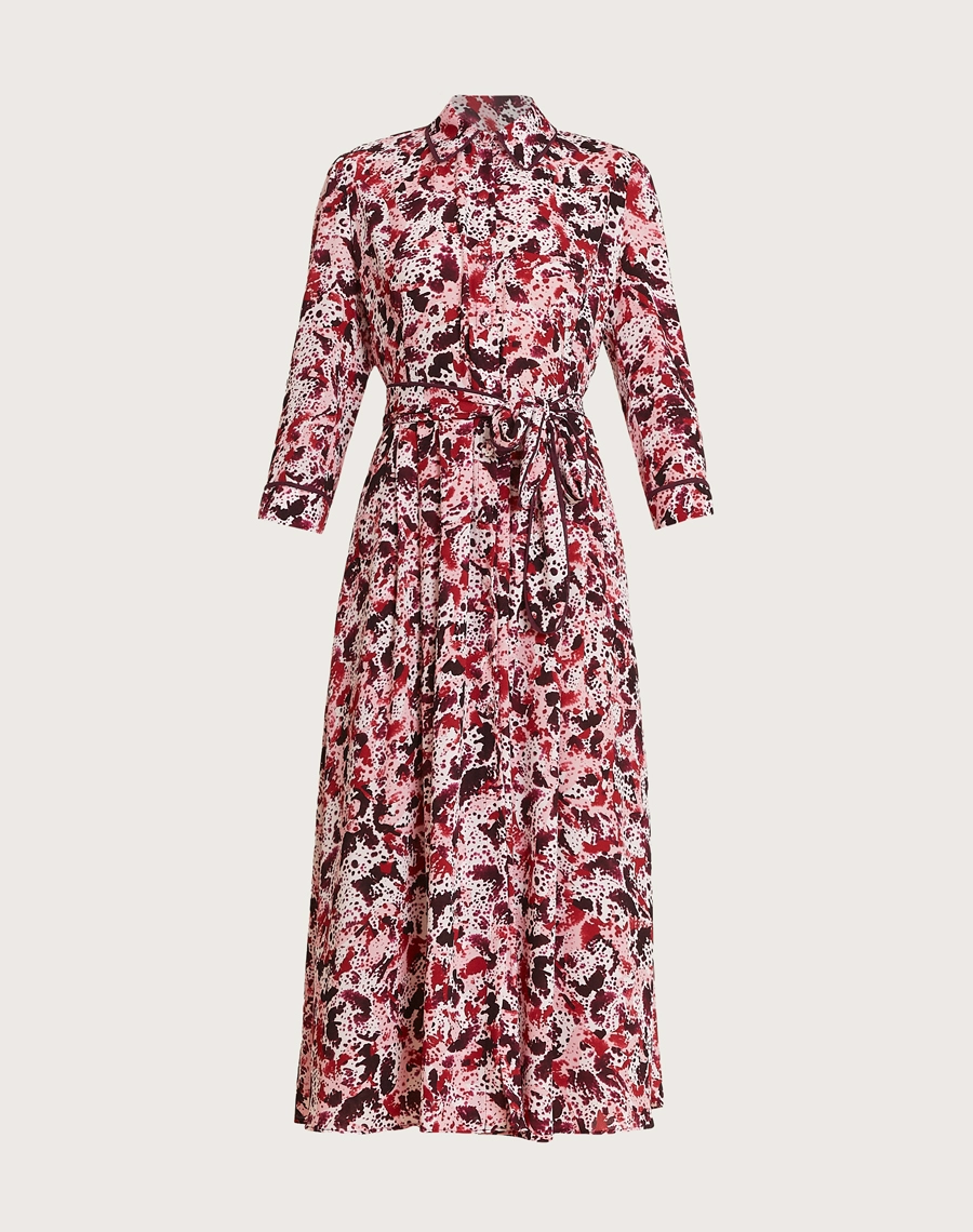 A Chemise Samanta é confeccionada em crepinho estampado, tecido de toque agradável, leveza e ótimo caimento. <BR/>